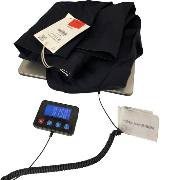 Zara Man Dress Suit Pants EU 38 US 30 Wool Navy Blue Straight Leg 5927/032 NWT - Picture 11 of 11